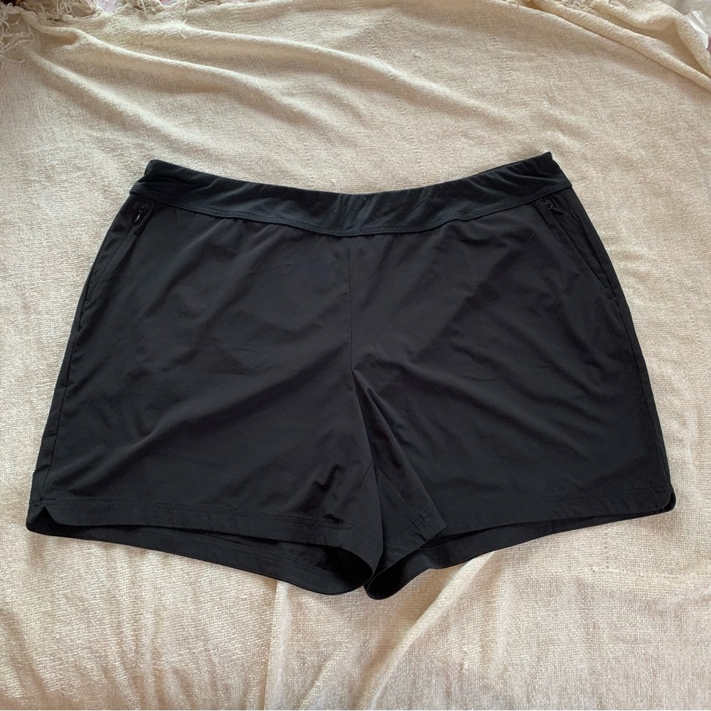 J Jill Fit Black Shorts New with Tags 3X